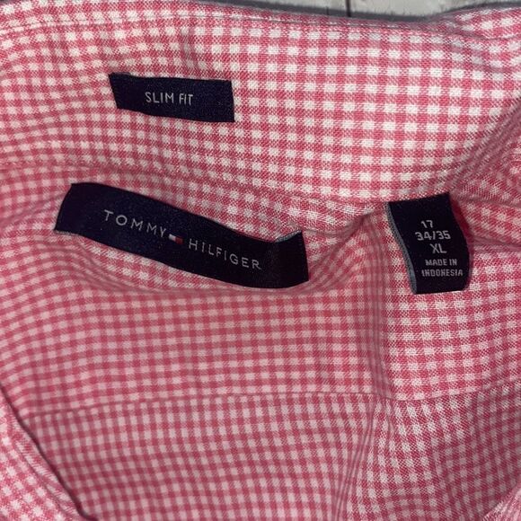 Tommy Hilfiger Slim Fit Collared Shirt - Picture 3 of 4